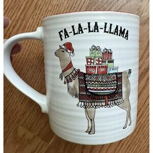 FA-LA-LA-LLAMA Spectrum‎ Designz Mug Coffee Christmas Holiday
